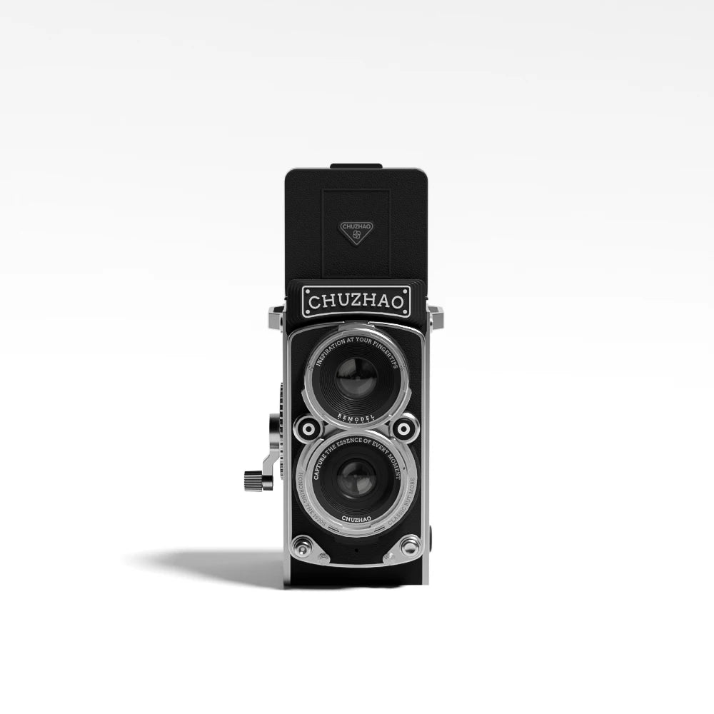 CHUZHAO Mini Retro Digital Camera with 1.54Inch Screen 1080P Video 12MP Photos Compact Vintage Portable for Birthday Gift